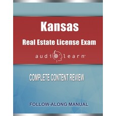 (英文圖書) Kansas Real Estate License Exam AudioLearn: Complete Audio Review for the Real Estate License... 平裝版, Independently Published, 英文