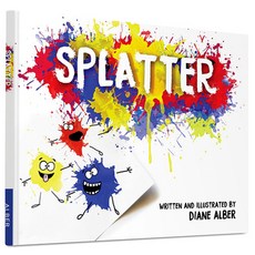 (英文圖書)Splatter 精裝版, Diane Alber Art LLC, 英文