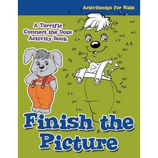 (英文圖書)Finish the Picture: A Terrific Connect the Dots Activity Book 平裝版, Activibooks for Kids, 英文