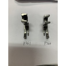 SUSEI 拉鍊壓腳 P360 P361, 銀色, 1個