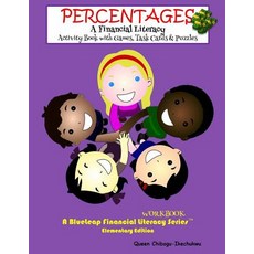 (英文圖書)Percentages - A Financial Literacy Activity Book with Games Task Cards & Puzzles 平裝版, Createspace Independent Pub..., 英文