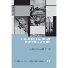 (英文圖書) Binders for Durable and Sustainable Concrete 平裝版, CRC Press, 英文