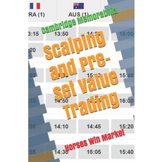 (英文圖書) Scalping and Pre-set Value Trading: Horses Win Market 平裝版, Independently Published, 英文