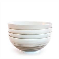 BAMBECO 達科他瓷麥片球 - 樺木 4pcs, 白色+棕色