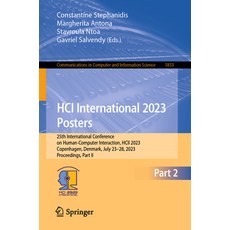 (英文圖書) Hci International 2023 Posters: 25th International Conference on Human-Computer Interaction ... 平裝版, Springer, 英文