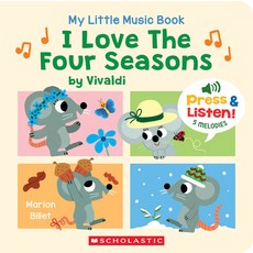 (英文圖書)My Little Music Book: I Love the Four Seasons 平裝版, Cartwheel Books, 英文