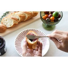 哈日媽咪的愛敗日記 Cutipol MOON 霧銀奶油刀 葡萄牙製 餐桌美學, 霧銀, 1個