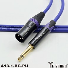 C SOUND 彩色線 XLR轉6.3 TS 單音 導線 音源線 麥克風線 轉接線 MIC線 電子琴導線, 橙色線,10m