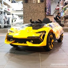 藍寶堅尼 Lamborghini 造型兒童電動車 (12V/雙驅動/搖擺/鐮刀門), 空車