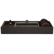 WOLF 首飾收納盒, 棕色的