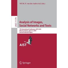 (英文圖書) Analysis of Images Social Networks and Texts: 7th International Conference Aist 2018 Mosco... 平裝版, Springer, 英文