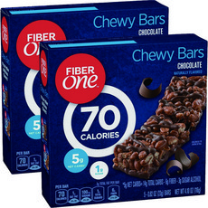 FIBER ONE 70卡巧克力能量棒, 2盒, 116g