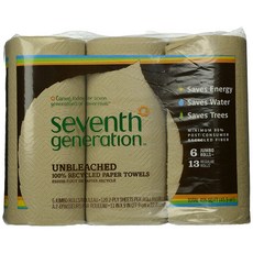 Seventh GENERATION 原色紙巾120張, 1個, 6件