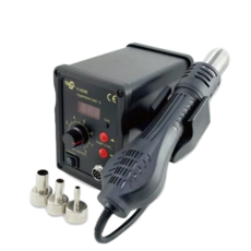 YI-858E 柔風溫控 SMD 吹焊台/拆焊台 (CPU控溫/無刷馬達/自動休眠)