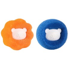 去污防纏繞洗衣清潔球 H127 (吸毛/過濾), 藍色, 1個