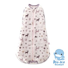KUKU酷咕鴨 超好眠成長懶人包巾 嬰兒懶人包巾 防驚嚇包巾 四季通用