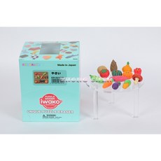 IWAKO 造型橡皮擦 蔬菜系列, 詳見包裝, Multi-color, 1個