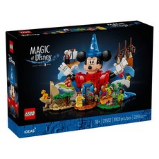 LEGO Ideas系列 迪士尼魔法 21352, 1個