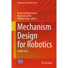 (英文圖書) Mechanism Design for Robotics: Meder 2024 精裝版, Springer, 英文