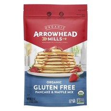 Arrowhead Mills 無麩質煎餅&鬆餅混合粉, 1包, 623g