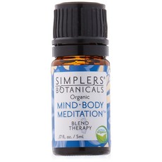SIMPLERS BOTANICALS 身心冥想精油, 1個, 5ml