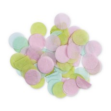 Cakewalk 派對裝飾多色圓形紙片, 1個, 混色