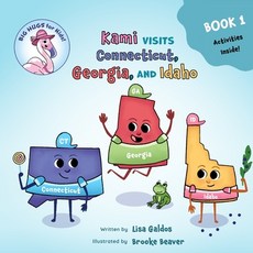(英文圖書)Kami Visits Connecticut Georgia and Idaho (BIG HUGS for Kids - Learn and Move... 平裝版, Pandamonium Publishing House, 英文