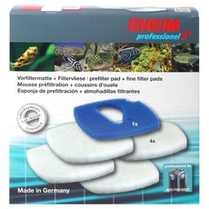 EHEIM 伊罕 水族箱方形過濾海綿+方形濾墊 4入, 1個