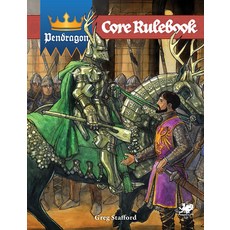 (英文圖書) Pendragon: Core Rulebook 精裝版, Chaosium, 英文