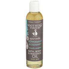 SOOTHING TOUCH 身體沐浴按摩油 薄荷迷迭香, 1個, 236ml