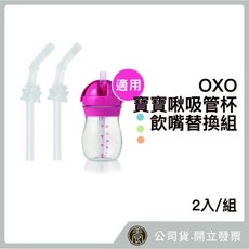 OXO 寶寶啾吸管杯 飲嘴替換組 (1組2入), 詳見包裝, 詳見包裝, 透明