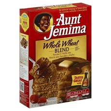AUNT JEMIMA 全麥混合煎餅&華夫餅混合粉, 1個, 992g