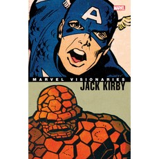 (英文圖書) Marvel Visionaries: Jack Kirby 平裝版, Marvel Universe, 英文