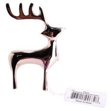 DESIGN IMPORTS Raindeer 餐巾環, 1個, 銀