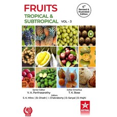 (英文圖書) Fruits: Tropical and Subtropical Vol 3 4th Revised and Illustrated edn 精裝版, Daya Pub. House, 英文