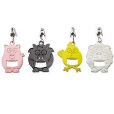 OUTSET 造型開瓶器組 4入, 1個, 稗動物