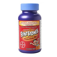 FLINTSTONES 維他命咀嚼錠, 1瓶, 150顆