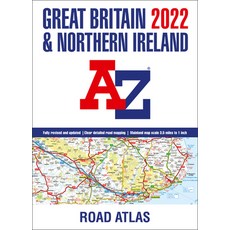 Great Britain A-Z Road Atlas 2022 平裝版, Geographers' A-Z Map Compan..., 英語