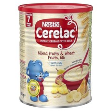 Nestle 雀巢 Cerelac孩童麥片奶粉, 混合口味(綜合水果/小麥), 1罐