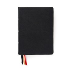 CSB Ancient Faith Study Bible Holman Handcrafted Collection Premium Black Goatskin Leather, Holman Bibles, 英文, 皮革