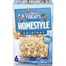 Kellogg's 家樂氏 Rice Krispy Treats Homestyle Original 6 包, 1個, 198g