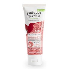 goddess garden 嬰兒礦物質防曬乳 SPF 50, 1條, 96g