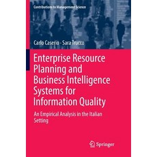 (英文圖書) Enterprise Resource Planning and Business Intelligence Systems for Information Quality: An Em... 平裝版, Springer, 英文