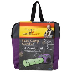 JACKSON GALAXY 貓咪隧道玩具, 1個, 混色