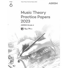 凱翊︱ABRSM 英國皇家樂理試題範例 2023 第6級，ABRSM官方範例，樂理學習必備，提升音樂素養, 2023 第6級