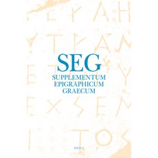(英文圖書) Supplementum Epigraphicum Graecum Volume LXIX (2019) 精裝版, Brill, 英文