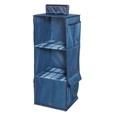 honey can do 3 擱板掛式收納盒藍色, 1個