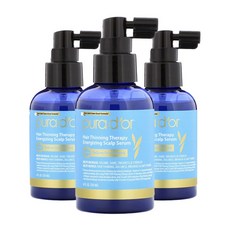 pura d'or 活絡頭髮舒緩精華液噴霧, 3瓶, 120ml