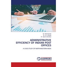 (英文圖書) Administrative Efficiency of Indian Post Offices 平裝版, LAP Lambert Academic Publis..., 英文