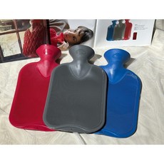 德國fashy 雙面斜紋造型冷熱兩用水袋 (加送布套) - 保暖/冷敷/熱敷/舒緩, 藍色, 1個